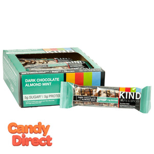 Kind Dark Chocolate Almond Mint 1.4oz Bar - 12ct