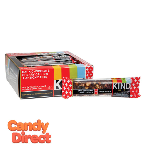 Kind Dark Chocolate Cherry Cashew Plus Antioxidants 1.4oz Bar - 12ct