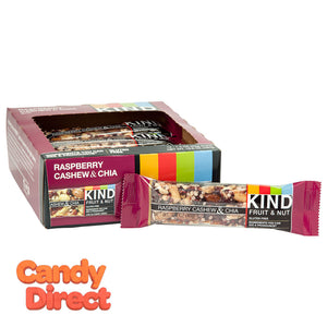 Kind Raspberry Cashew And Chia 1.4oz Bar - 12ct