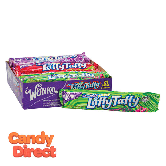 Laffy Assorted Taffy 1.5oz Bar - 24ct