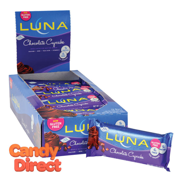 Luna Cupcake Chocolate 1.69oz Bar - 15ct