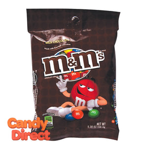 M&M's Peg Bags - 12ct Milk Chocolate