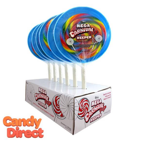 Mega Carnival Lollipop Keeper Case - 6ct