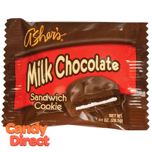 Milk Chocolate Coated Sandwich Cookies - 18ct