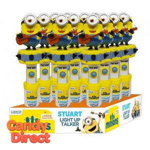 Minions Talker Candy Dispensers Stuart - 12ct