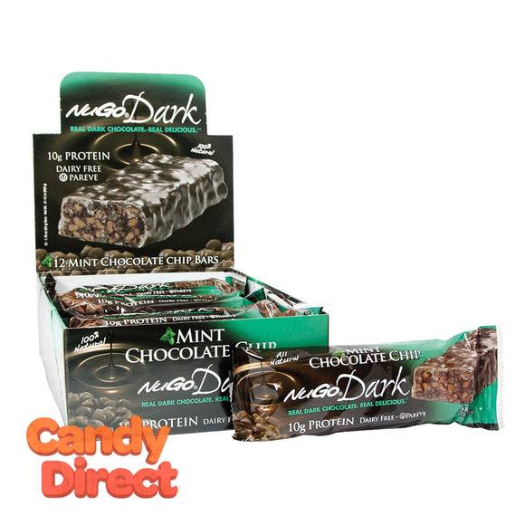 Nugo Mint Chocolate Chip Protein Bar Dark Chocolate 1.76oz - 12ct