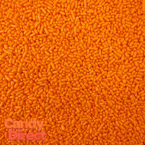 Orange Sprinkles - 6lb Bulk