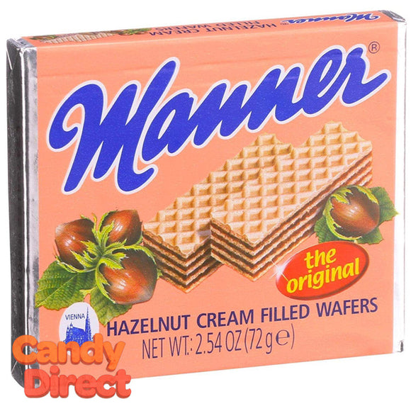 Original Manner Hazelnut Neapolitan Wafers - 12ct