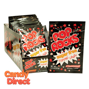 Sugar Free Pop Rocks Strawberry - 18ct