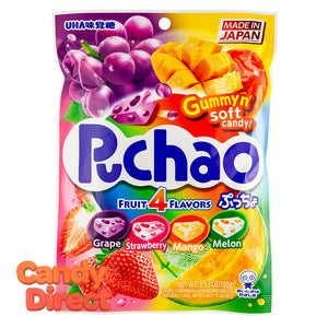 Puchao Mixed Fruit Candy 3.53oz Peg Bag - 6ct