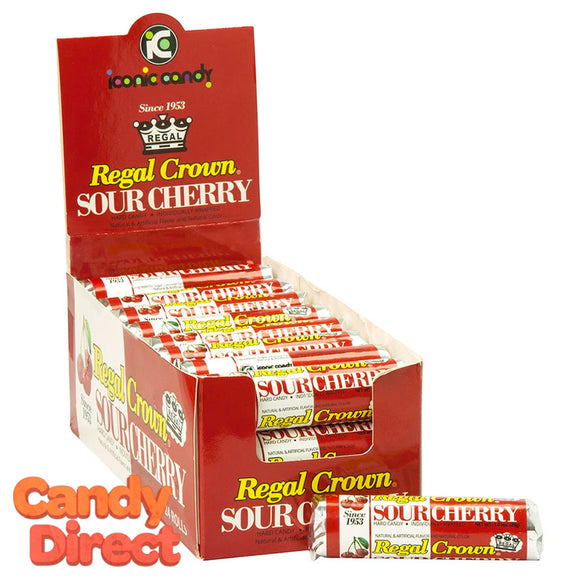 Regal Crown Sour Cherry Rolls - 24ct