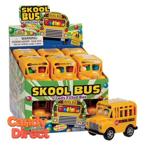 Skool Bus Candy Bus - 12ct