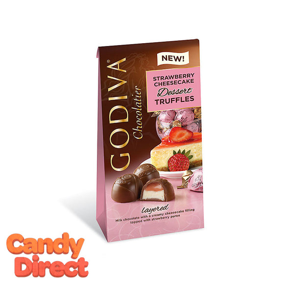 Strawberry Cheesecake Dessert Godiva Truffles Bags - 6ct