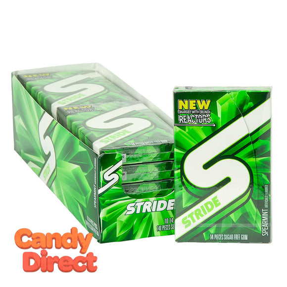 Stride Gum Spearmint 14-Piece - 10ct