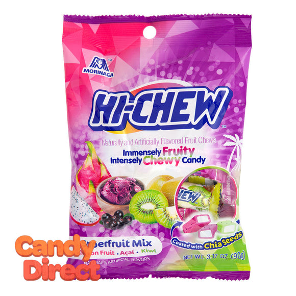 Superfruit Hi Chew 3.17oz Peg Bag - 6ct