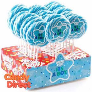 Whirly Pops It's a Boy 1.5oz - 24ct